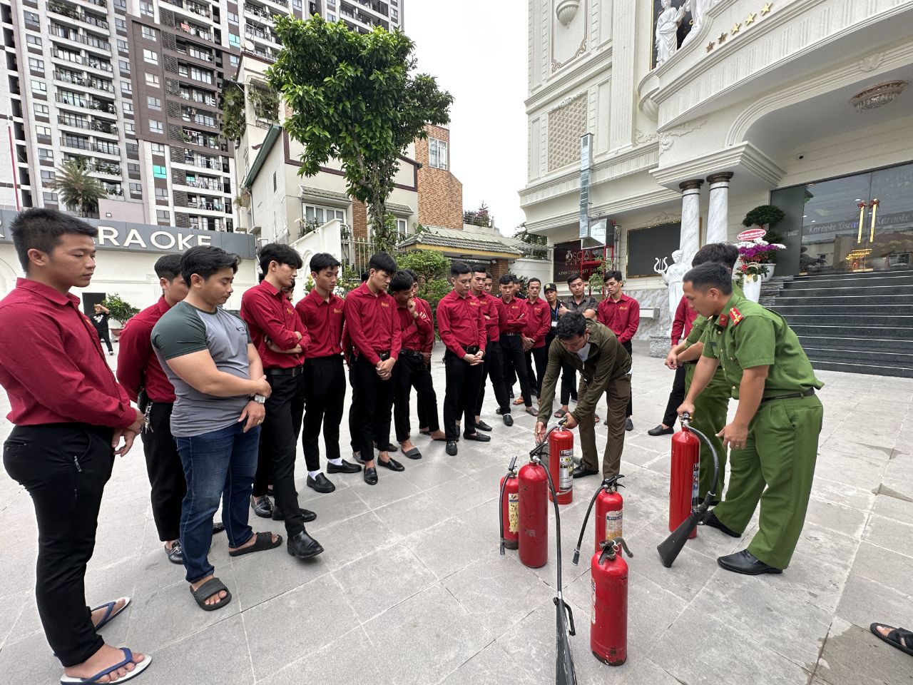 Là nơi duy nhất được thẩm duyệt phòng cháy chữa cháy